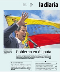 Tapa de la diaria del jueves 24 de enero de 2019