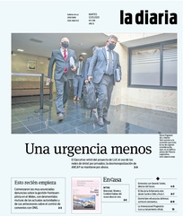 Tapa de la diaria del martes 12 de mayo de 2020