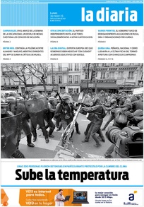 Tapa de la diaria del lunes 30 de noviembre de 2015