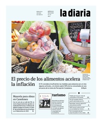 Tapa de la diaria del miércoles 6 de abril de 2022