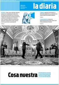 Tapa de la diaria del miércoles 5 de julio de 2017