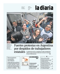 Tapa de la diaria del jueves 4 de abril de 2024