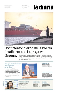 Tapa de la diaria del sábado 10 de febrero de 2024