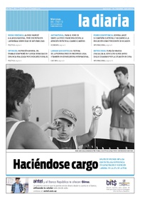 Tapa de la diaria del miércoles 9 de enero de 2013