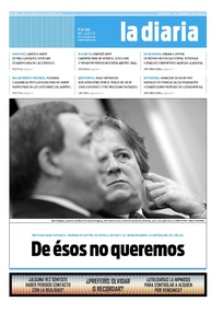 Tapa de la diaria del viernes 7 de junio de 2013