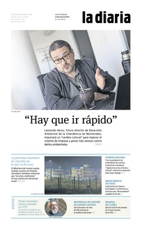 Tapa de la diaria del sábado 21 de junio de 2025