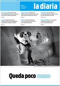 Tapa de la diaria del viernes 30 de junio de 2017