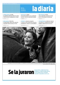 Tapa de la diaria del martes 19 de julio de 2011