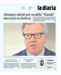 Tapa de la diaria del viernes 2 de octubre de 2020