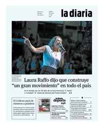 Tapa de la diaria del jueves 15 de diciembre de 2022