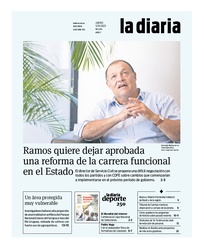 Tapa de la diaria del jueves 12 de enero de 2023