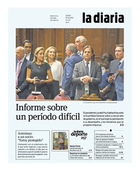 Tapa de la diaria del jueves 2 de marzo de 2023