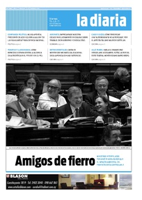 Tapa de la diaria del viernes 15 de julio de 2011