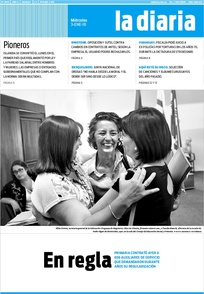 Tapa de la diaria del miércoles 3 de enero de 2018