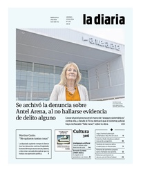 Tapa de la diaria del viernes 23 de febrero de 2024