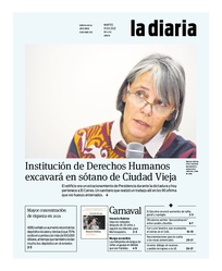 Tapa de la diaria del martes 1 de marzo de 2022