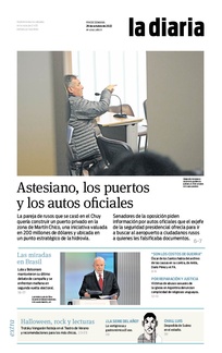 Tapa de la diaria del sábado 29 de octubre de 2022