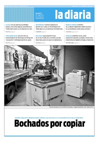 Tapa de la diaria del martes 22 de octubre de 2013