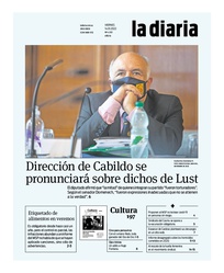 Tapa de la diaria del viernes 14 de enero de 2022