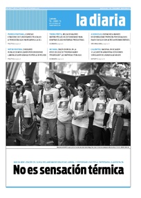 Tapa de la diaria del jueves 18 de abril de 2013