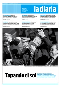 Tapa de la diaria del miércoles 27 de mayo de 2015
