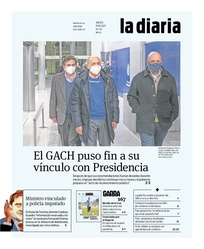 Tapa de la diaria del jueves 17 de junio de 2021