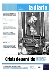 Tapa de la diaria del lunes 25 de abril de 2011