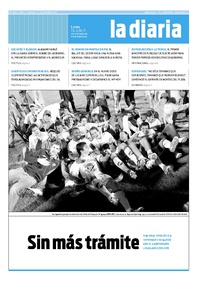 Tapa de la diaria del lunes 13 de junio de 2011