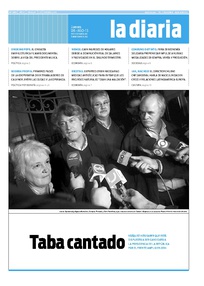 Tapa de la diaria del jueves 8 de agosto de 2013