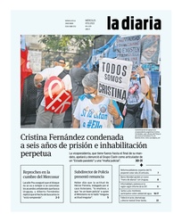 Tapa de la diaria del miércoles 7 de diciembre de 2022