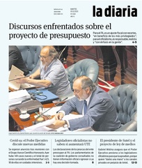 Tapa de la diaria del martes 1 de diciembre de 2020