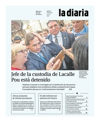 Tapa de la diaria del martes 27 de septiembre de 2022