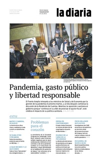 Tapa de la diaria del sábado 3 de julio de 2021