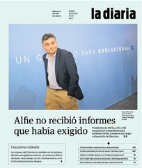 Tapa de la diaria del jueves 5 de marzo de 2020