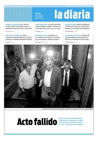 Tapa de la diaria del viernes 19 de febrero de 2010
