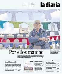 Tapa de la diaria del lunes 20 de mayo de 2019