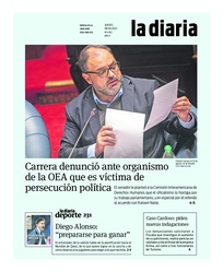 Tapa de la diaria del jueves 8 de septiembre de 2022