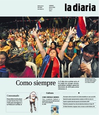 Tapa de la diaria del viernes 6 de abril de 2018