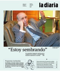 Tapa de la diaria del martes 23 de octubre de 2018