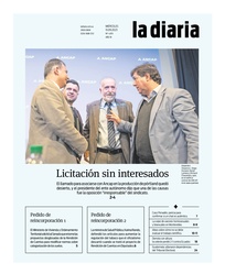 Tapa de la diaria del miércoles 13 de septiembre de 2023