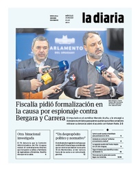 Tapa de la diaria del miércoles 20 de septiembre de 2023