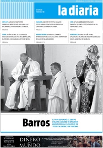 Tapa de la diaria del viernes 19 de enero de 2018