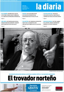 Tapa de la diaria del viernes 19 de junio de 2015