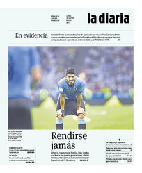 Tapa de la diaria del lunes 24 de diciembre de 2018