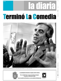 Tapa de la diaria del viernes 29 de septiembre de 2006