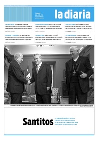 Tapa de la diaria del jueves 22 de julio de 2010