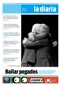 Tapa de la diaria del martes 23 de septiembre de 2014