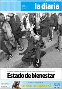 Tapa de la diaria del jueves 20 de julio de 2017