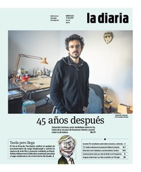 Tapa de la diaria del miércoles 27 de junio de 2018