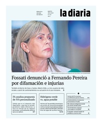 Tapa de la diaria del martes 28 de febrero de 2023